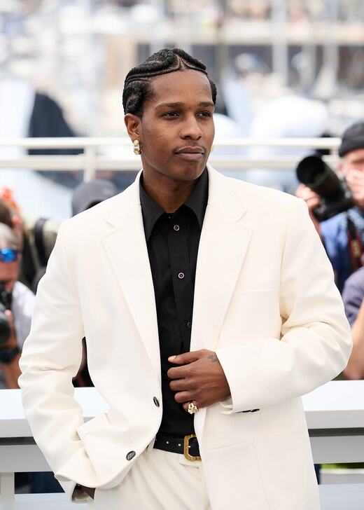 A$AP・ロッキー(2025年5月、カンヌ国際映画祭)